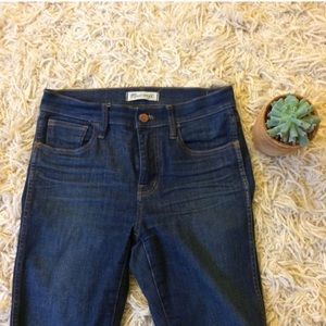 Madewell high riser skinny jean